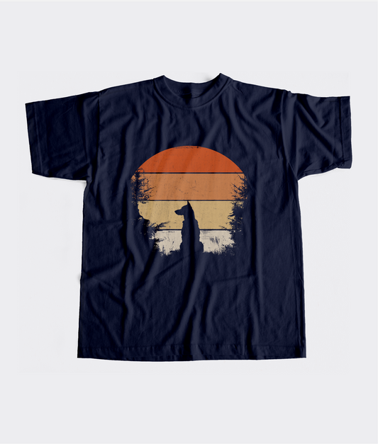 Sunset - Doberman