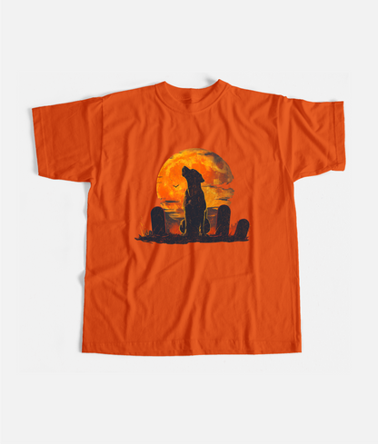 Halloween Howling Labrador Tee