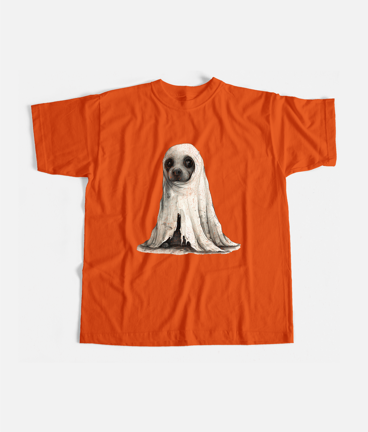 Ghost Dog T-Shirt Halloween Tee