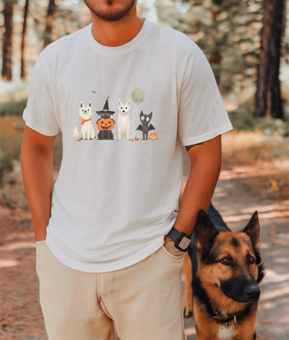 Halloween Pets Pumpkin Party Tee