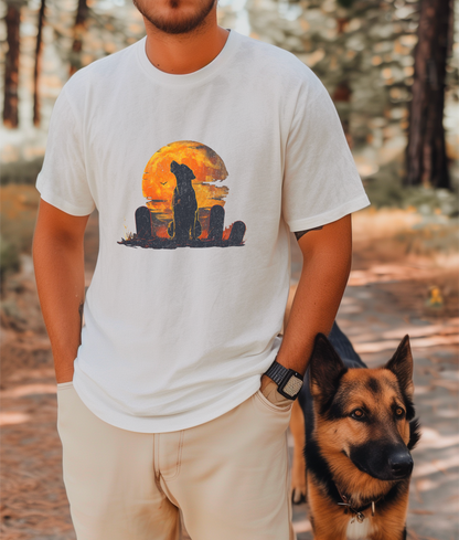 Halloween Howling Labrador Tee