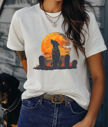 Halloween Howling Labrador Tee