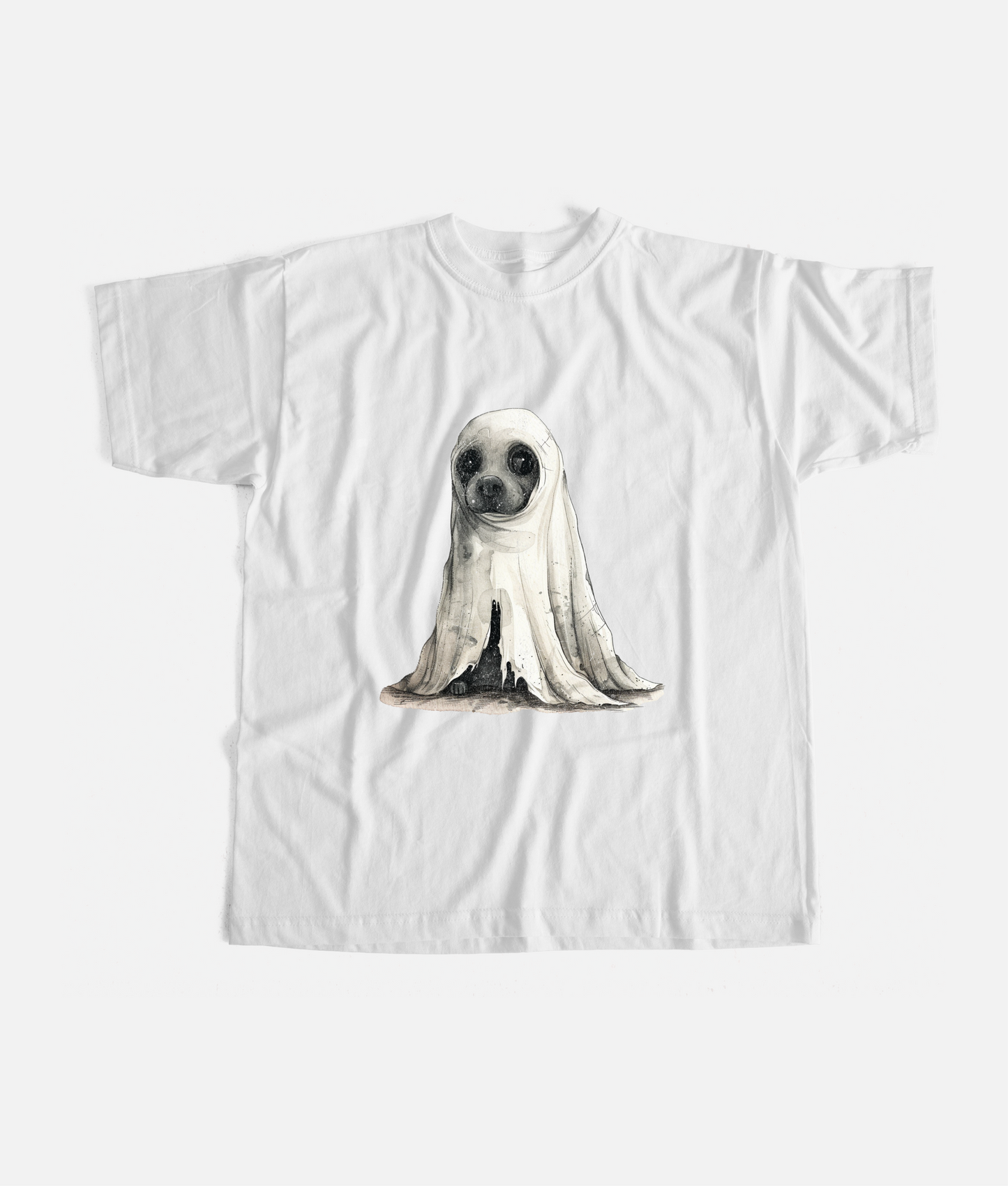 Ghost Dog T-Shirt Halloween Tee