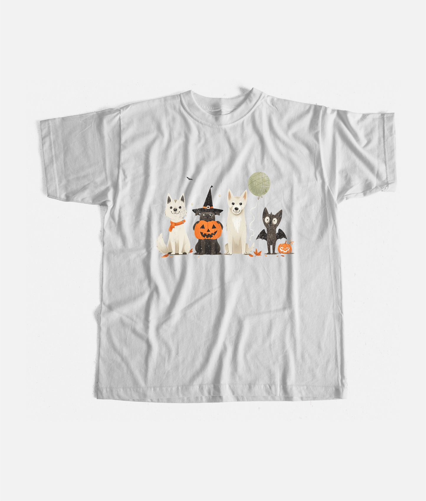 Halloween Pets Pumpkin Party Tee