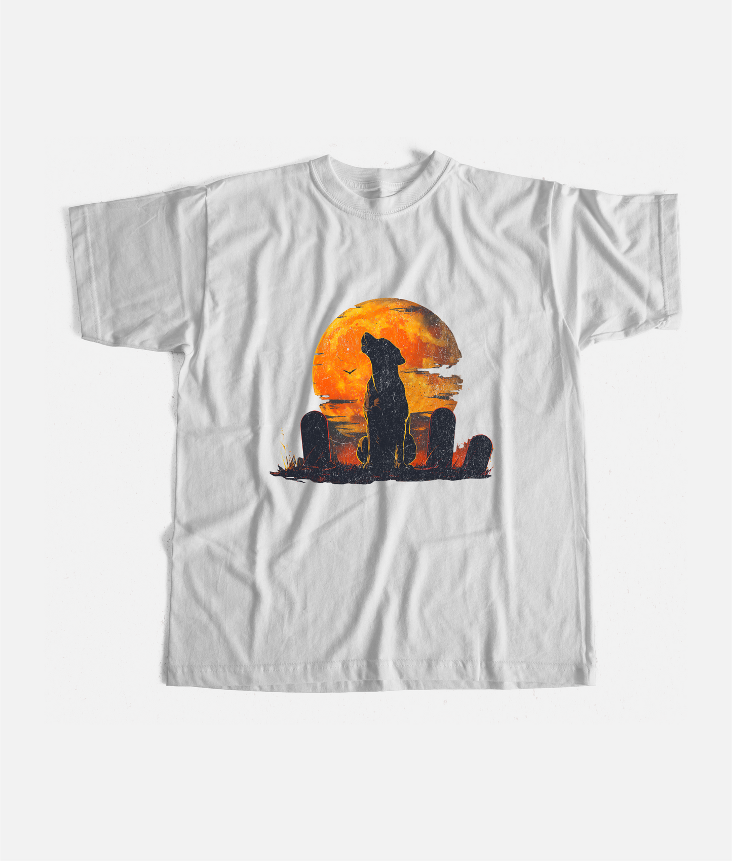 Halloween Howling Labrador Tee