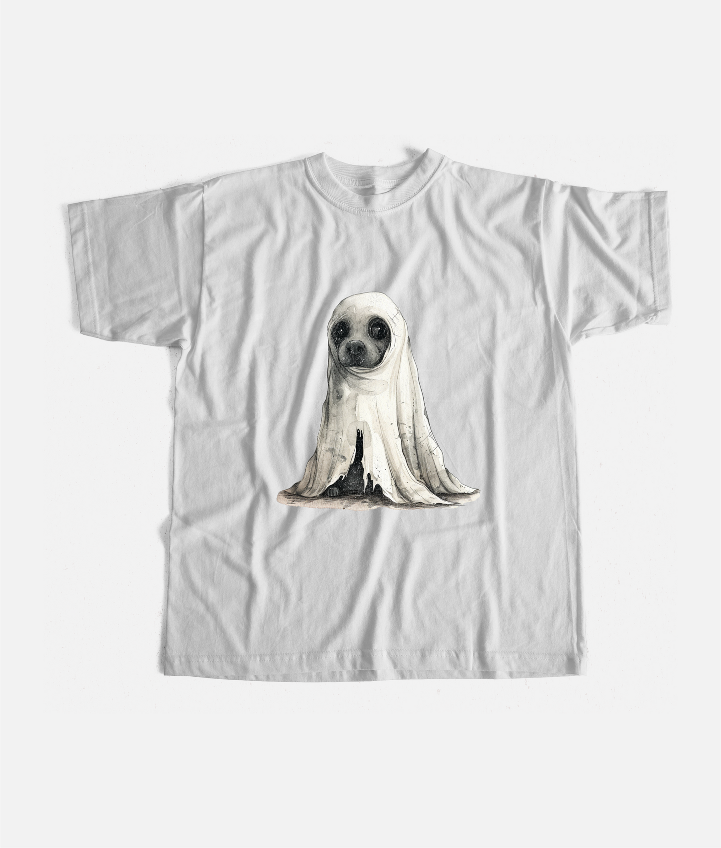 Ghost Dog T-Shirt Halloween Tee