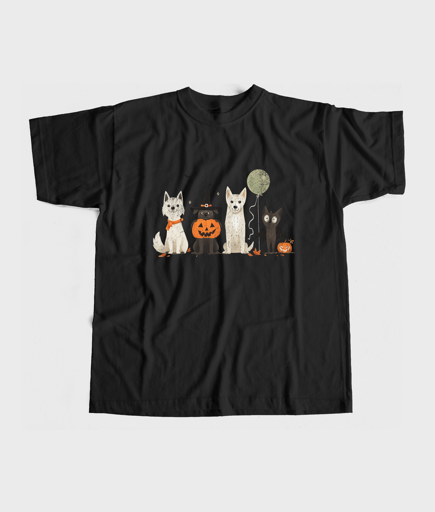 Halloween Pets Pumpkin Party Tee