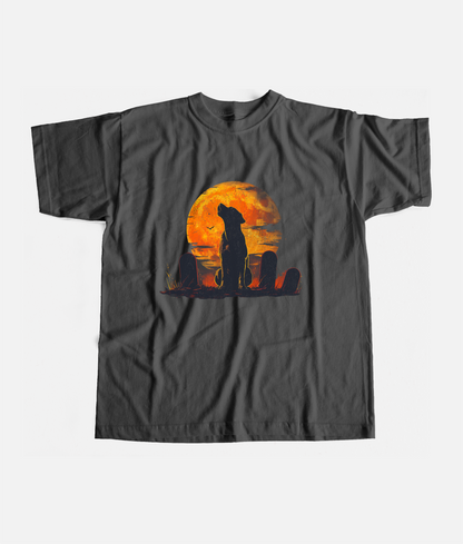 Halloween Howling Labrador Tee